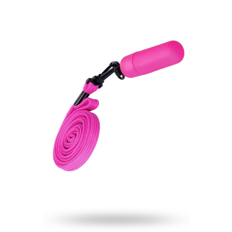 Вибратор Sexus Funny Five, ABS пластик, розовый, 5,5 см,1 шт.