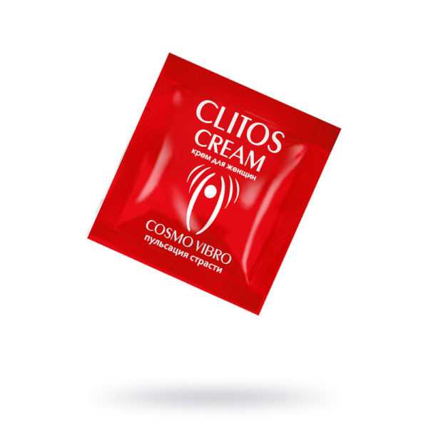 Крем возбуждающий CLITOS CREAM для женщин, 1,5 мл.20 шт в упаковке